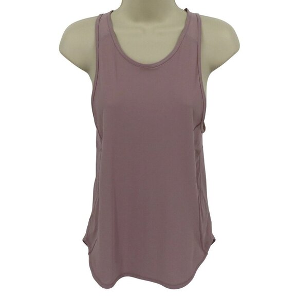 Lululemon Women 15in Bust Purple Sleeveless Mesh Panel Accent Tank Top Shirt - Picture 1 of 10